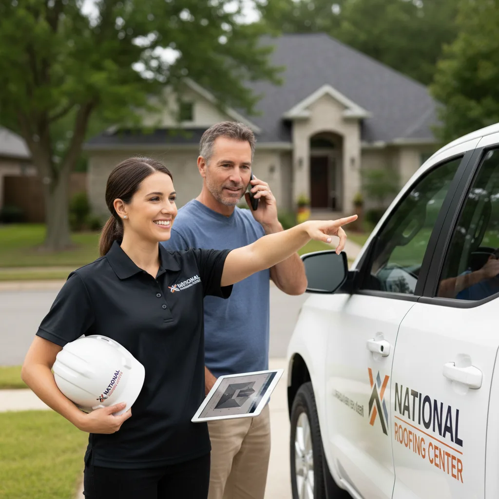 National Roofing Center customer support in Tye